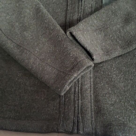 Timberland Jacket Mens Medium Ribbed Wool Blend Fleece Lined Mock Neck Jacket - Picture 4 of 8